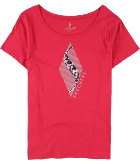 Skechers Womens Holo Diamind Ballet Graphic T-Shirt