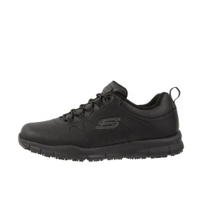 Skechers Women's Nampa Black- Beja Soft Toe Shoe