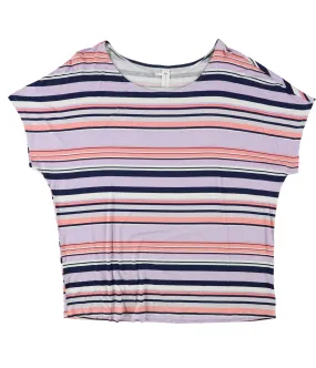 Skechers Womens Stripe Sunkissed Graphic T-Shirt