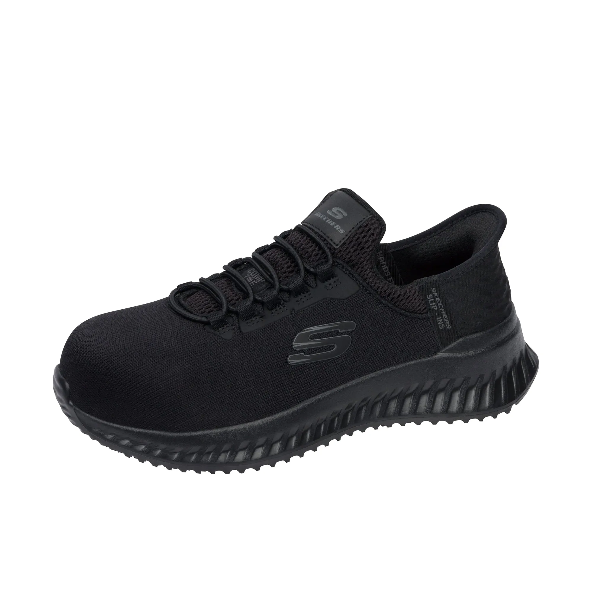 Skechers Women's Work Slip-Ons - Tilido - Ombray Composite Toe in Black