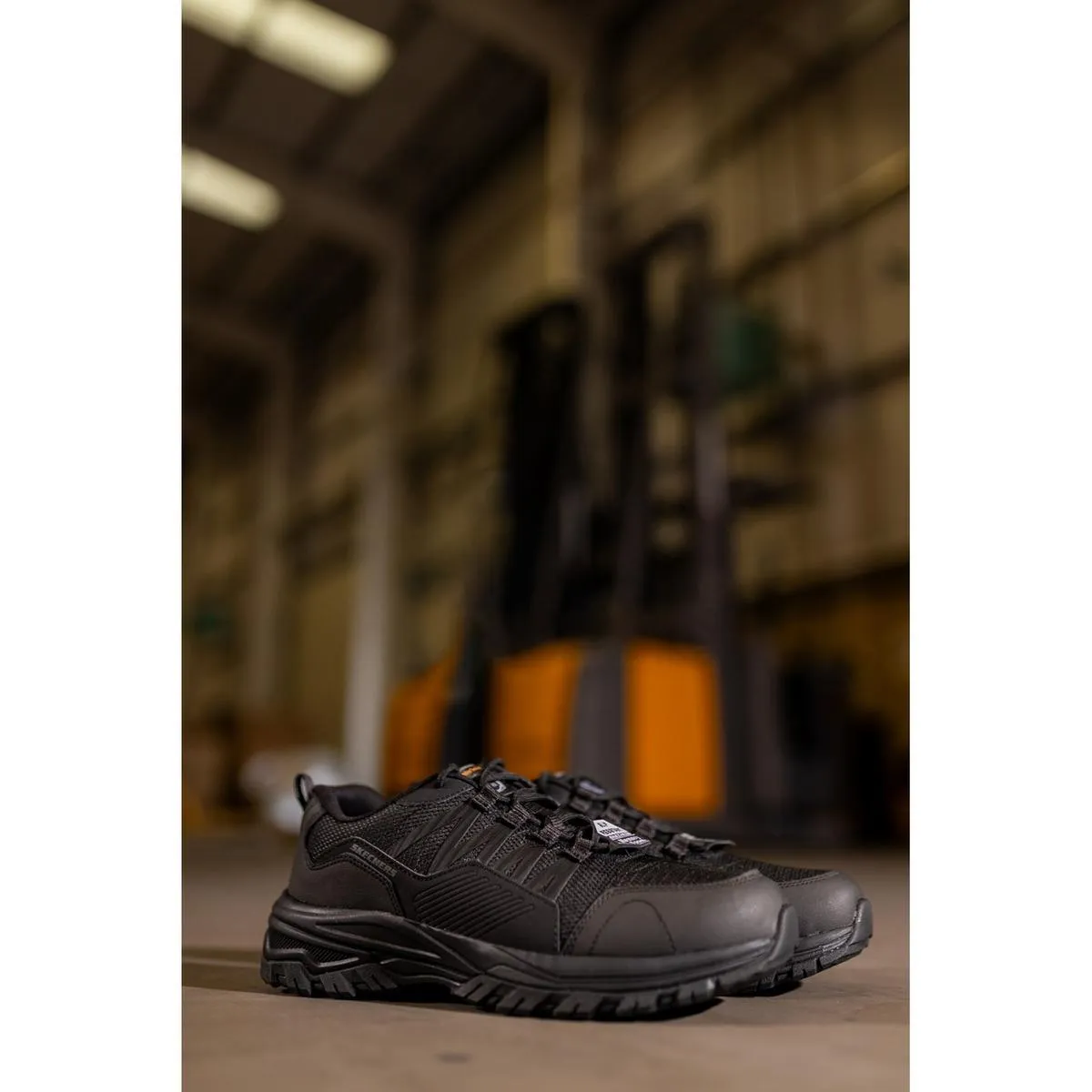 Skechers Workwear Fannter Occupational Shoe Black