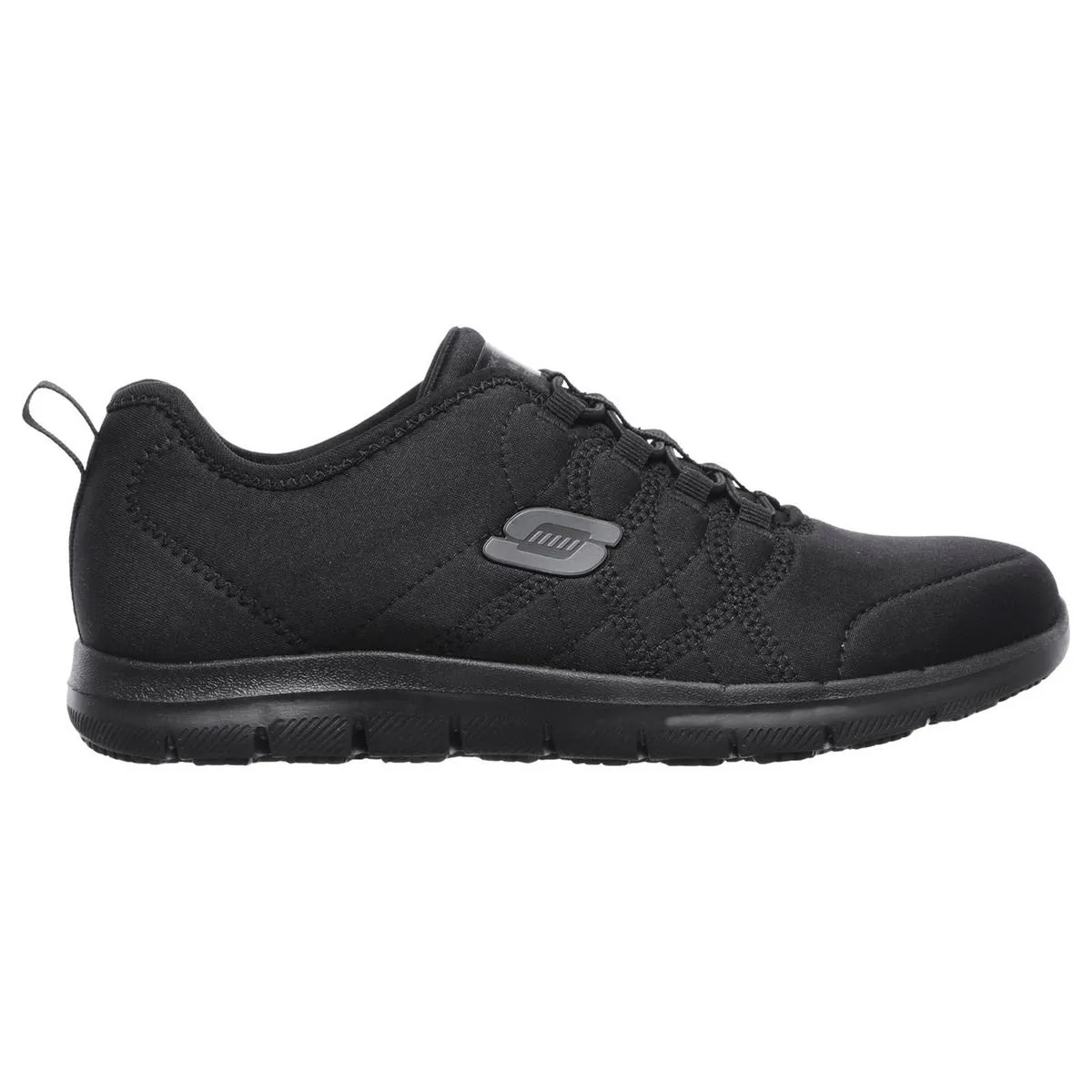 Skechers Workwear Ghenter Srelt Occupational Shoes Black