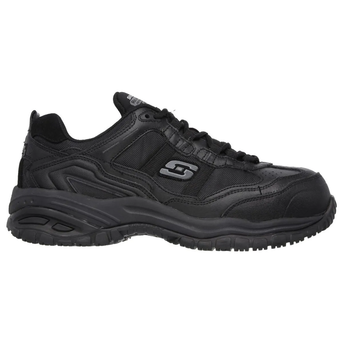 Skechers Workwear Soft Stride - Grinnell Safety Shoe Black