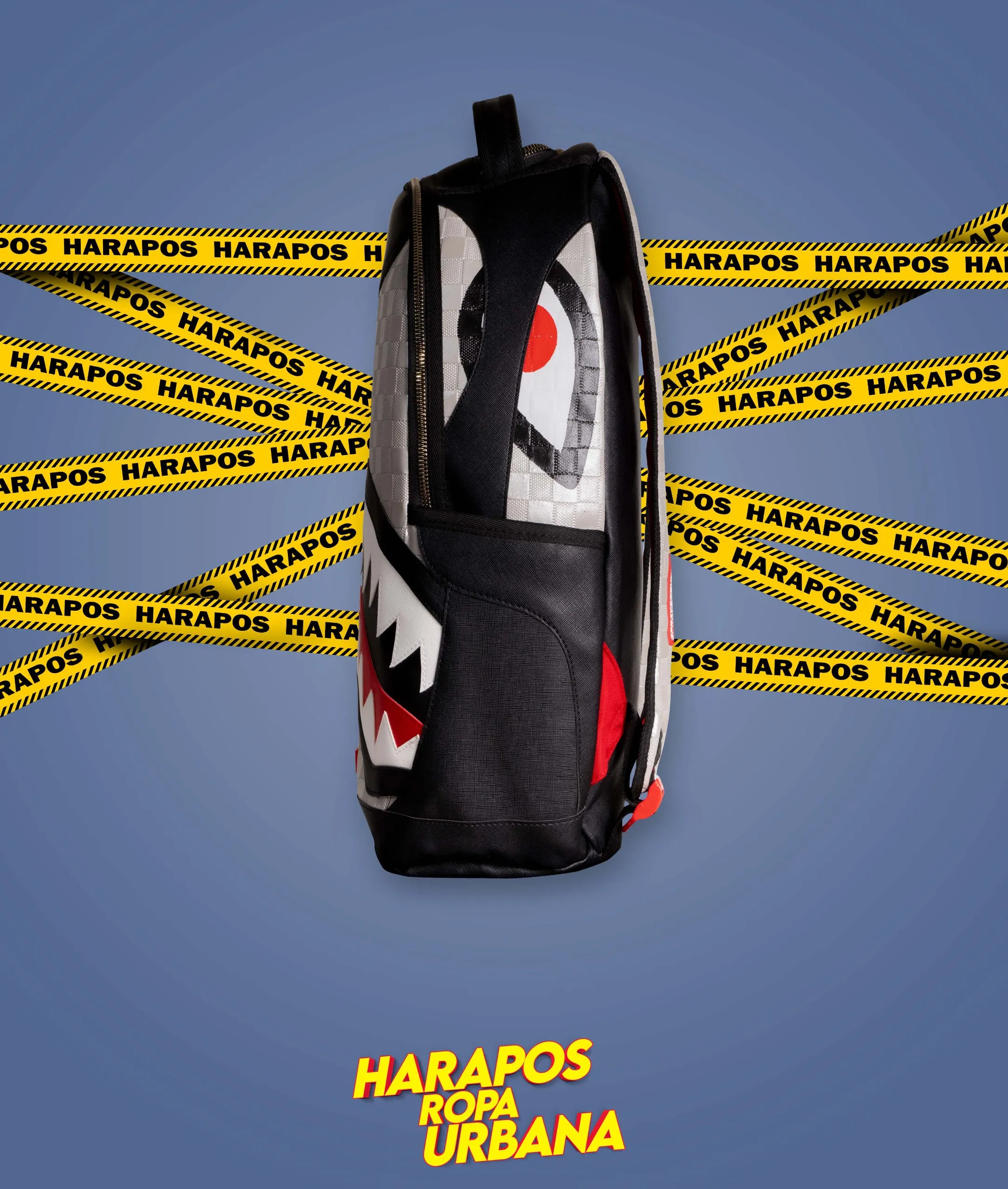 Sprayground black plaid leather backpack with lead - Results are not found.