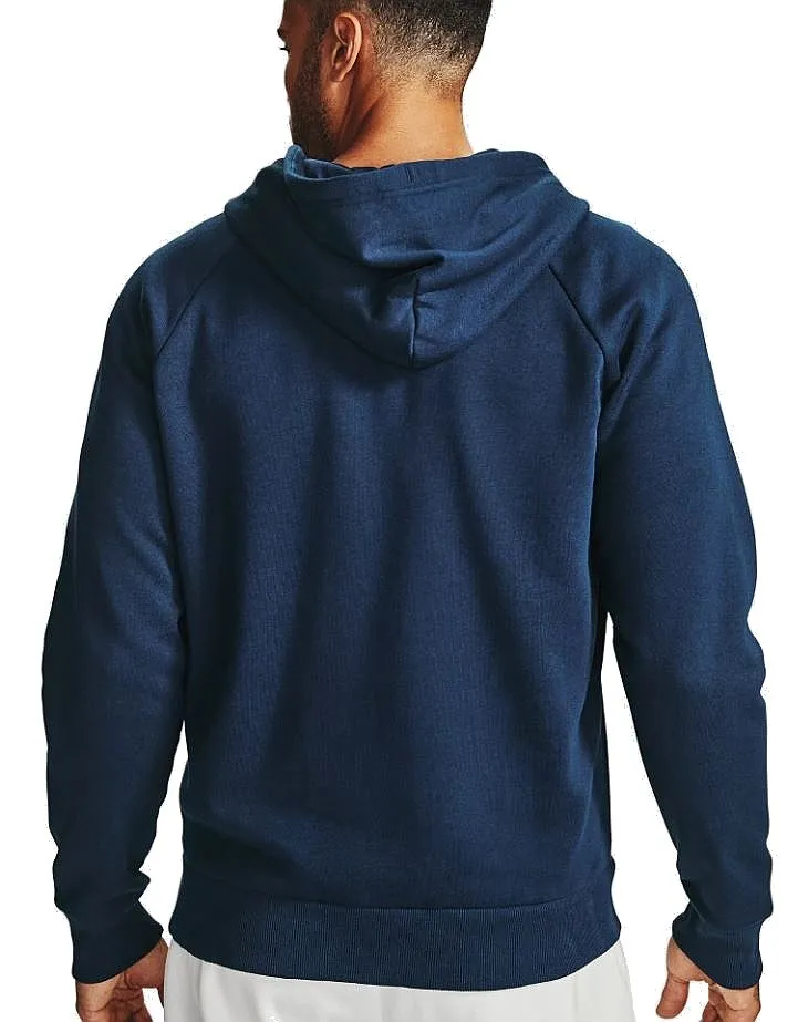 sweatshirt Under Armour Rival Fleece Zip - 408/Academy/Onyx White - men´s