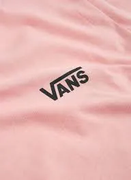 T-Shirt Vans MN Left Chest Logo Mellow Rose/Black