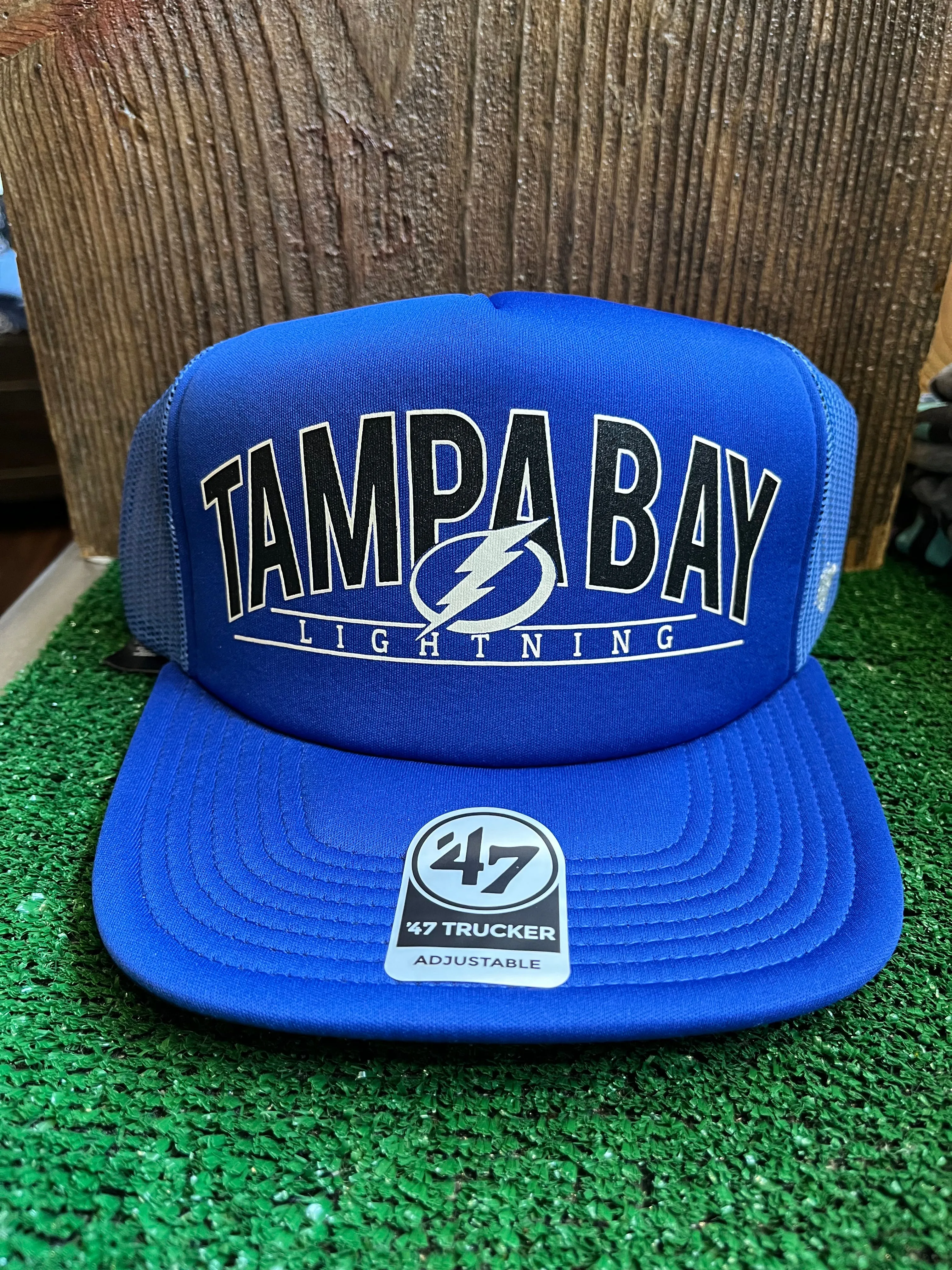 Tampa Bay Lightning Backhaul Trucker Hat - 47 Brand