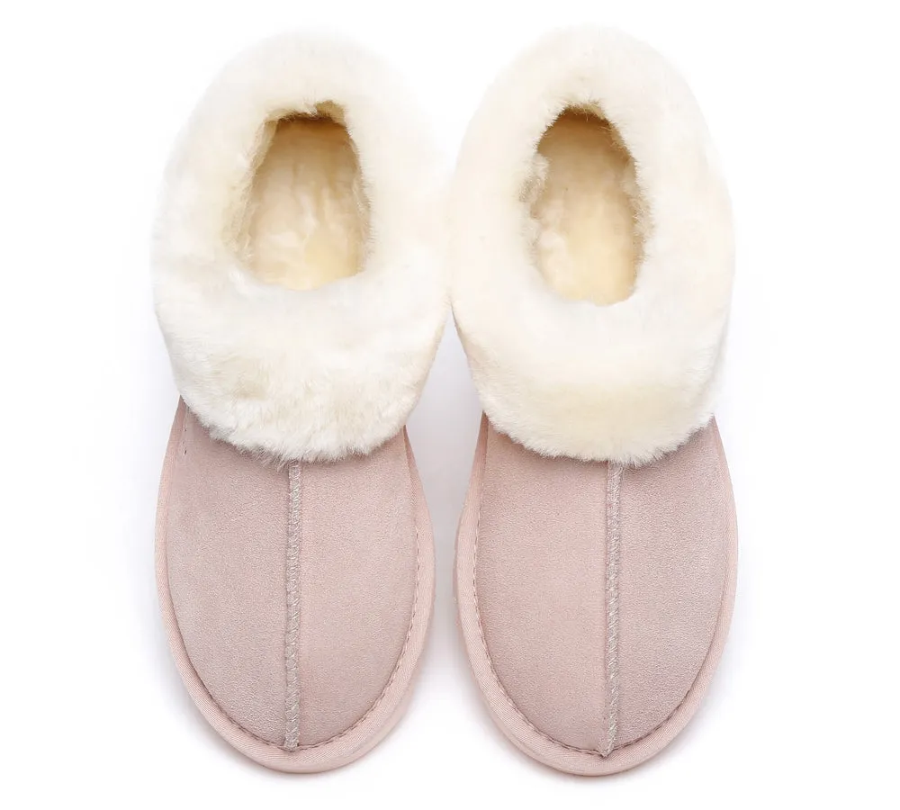 TARRAMARRA Sheepskin Ankle Slipper - Premium Australian Unisex Homey