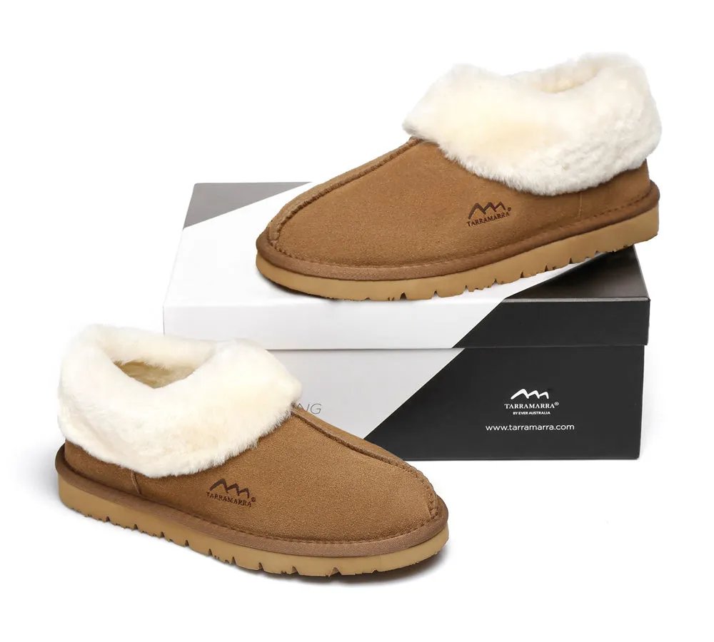 TARRAMARRA Sheepskin Ankle Slipper - Premium Australian Unisex Homey