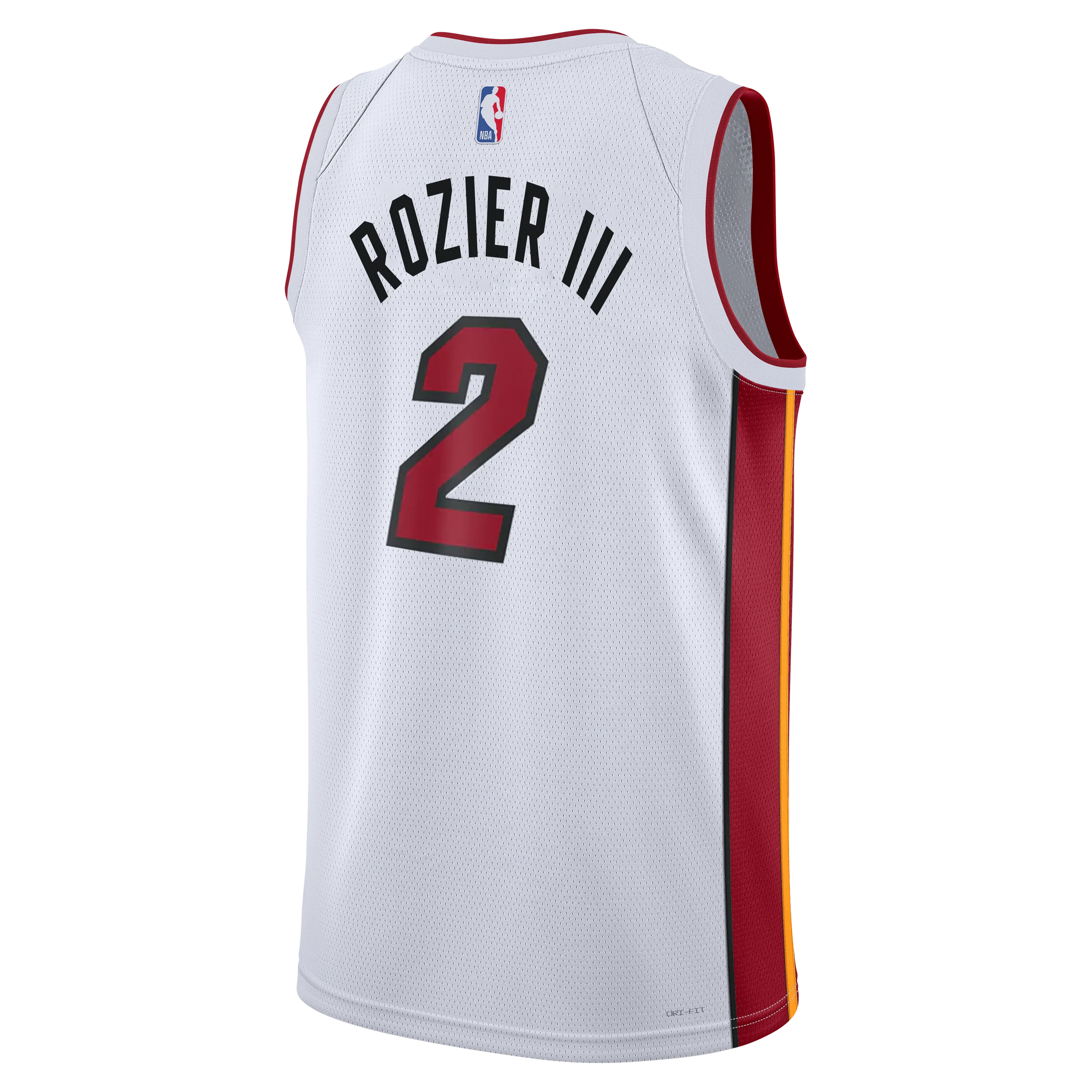 Terry Rozier III Nike Miami HEAT Association White Swingman Jersey