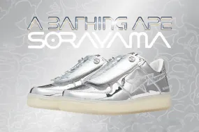 The BAPE STA Gets Dressed in Sorayama Chrome