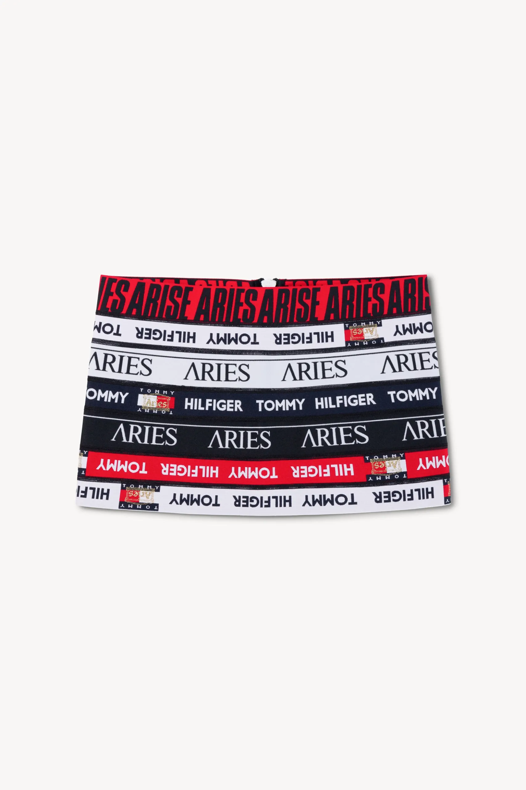 Tommy Aries Logo Elastic Skirt