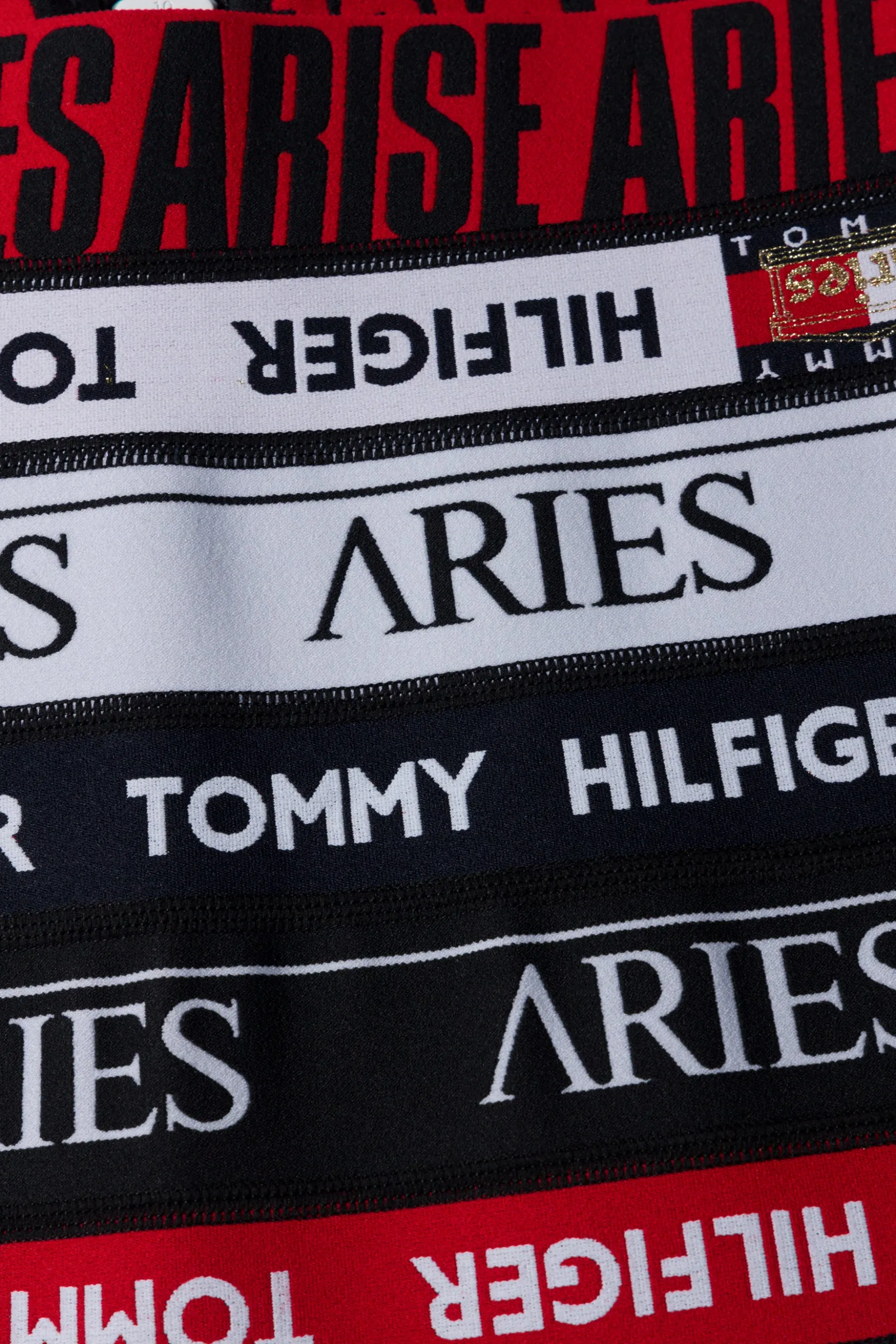 Tommy Aries Logo Elastic Skirt