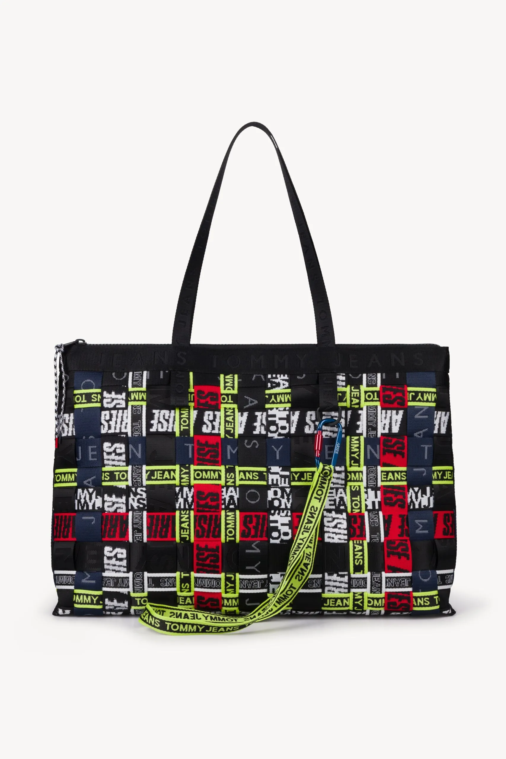 Tommy Aries Logo Webbing Shopper