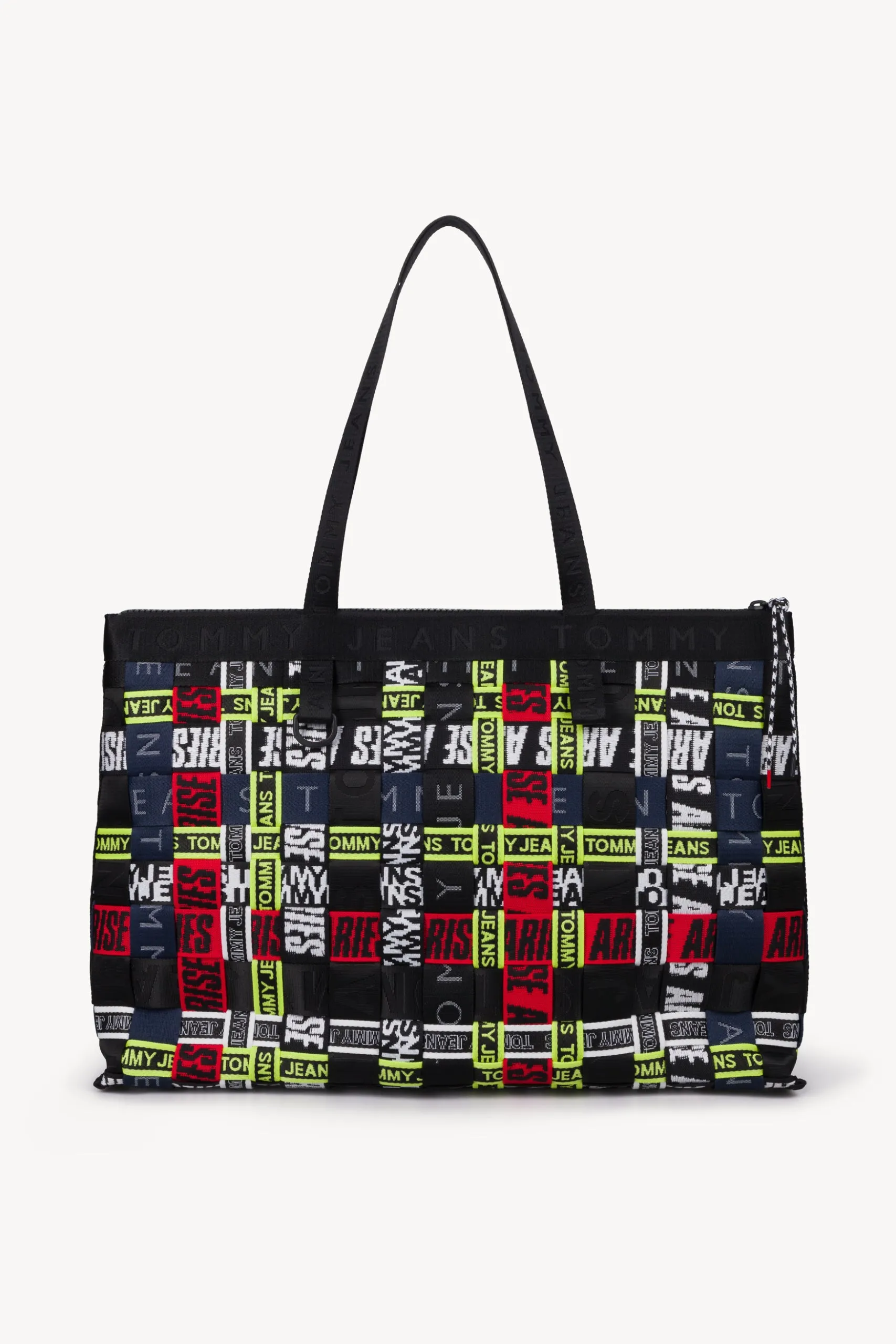 Tommy Aries Logo Webbing Shopper