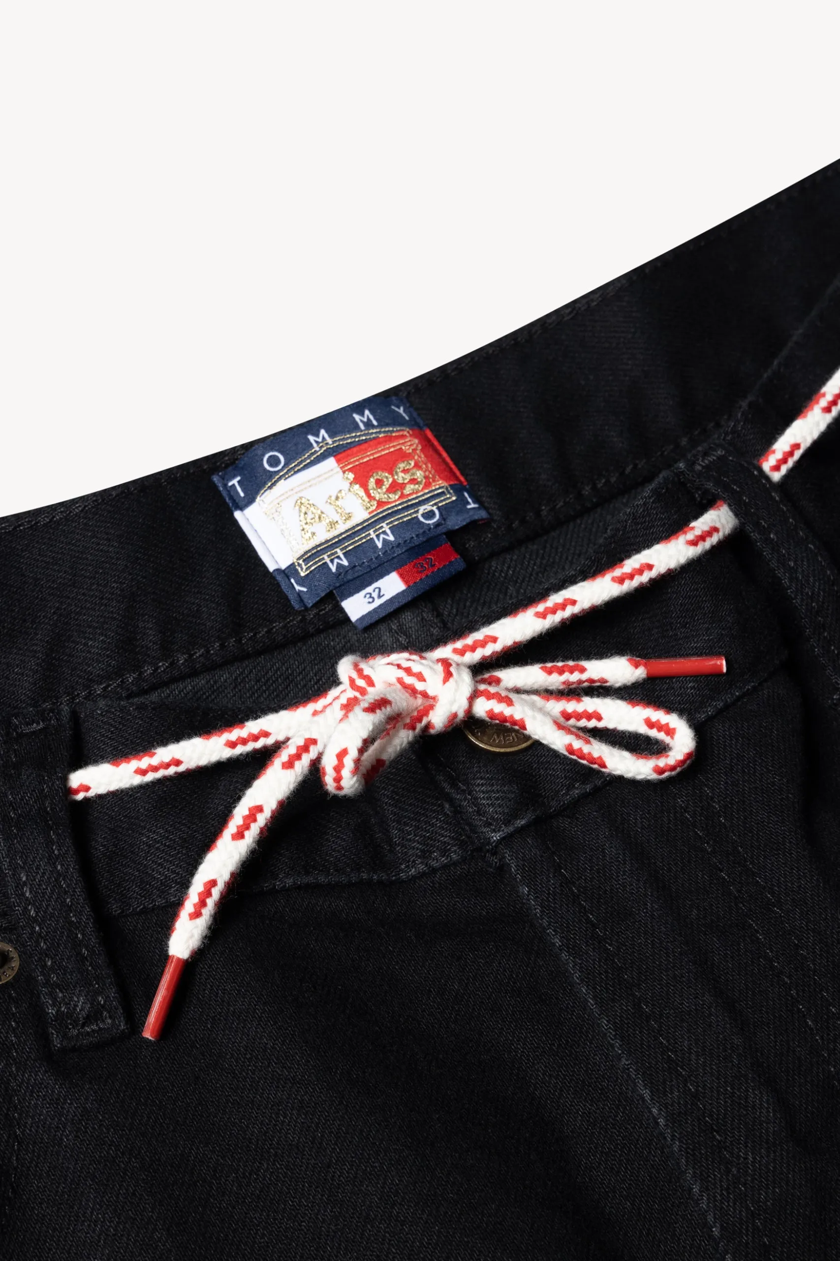 Tommy Aries Taped Denim Jean