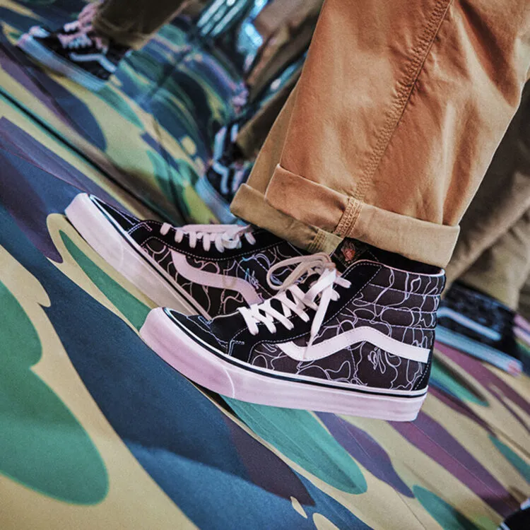 Two Heavy Hitters Collide as BAPE and Vans Meet on Sk8-Hi and Authentic 44