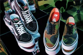 Two Heavy Hitters Collide as BAPE and Vans Meet on Sk8-Hi and Authentic 44