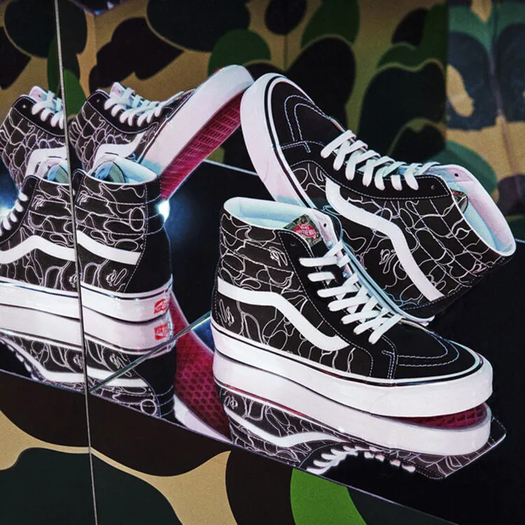 Two Heavy Hitters Collide as BAPE and Vans Meet on Sk8-Hi and Authentic 44