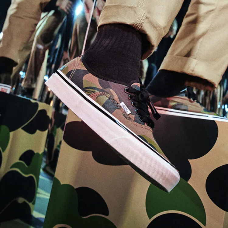 Two Heavy Hitters Collide as BAPE and Vans Meet on Sk8-Hi and Authentic 44