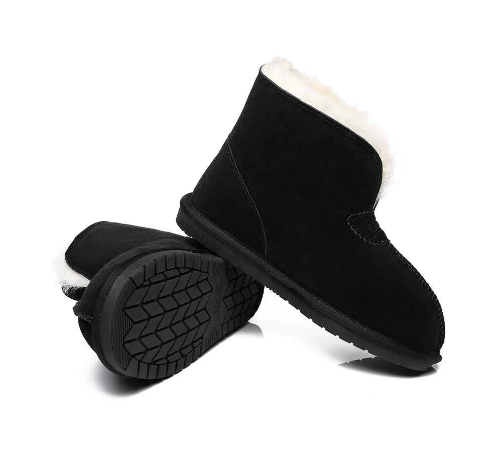 UGG Australia Parker Unisex Ankle Slipper - Premium Double-Face Sheepskin, Water-Resistant, Home Slipper