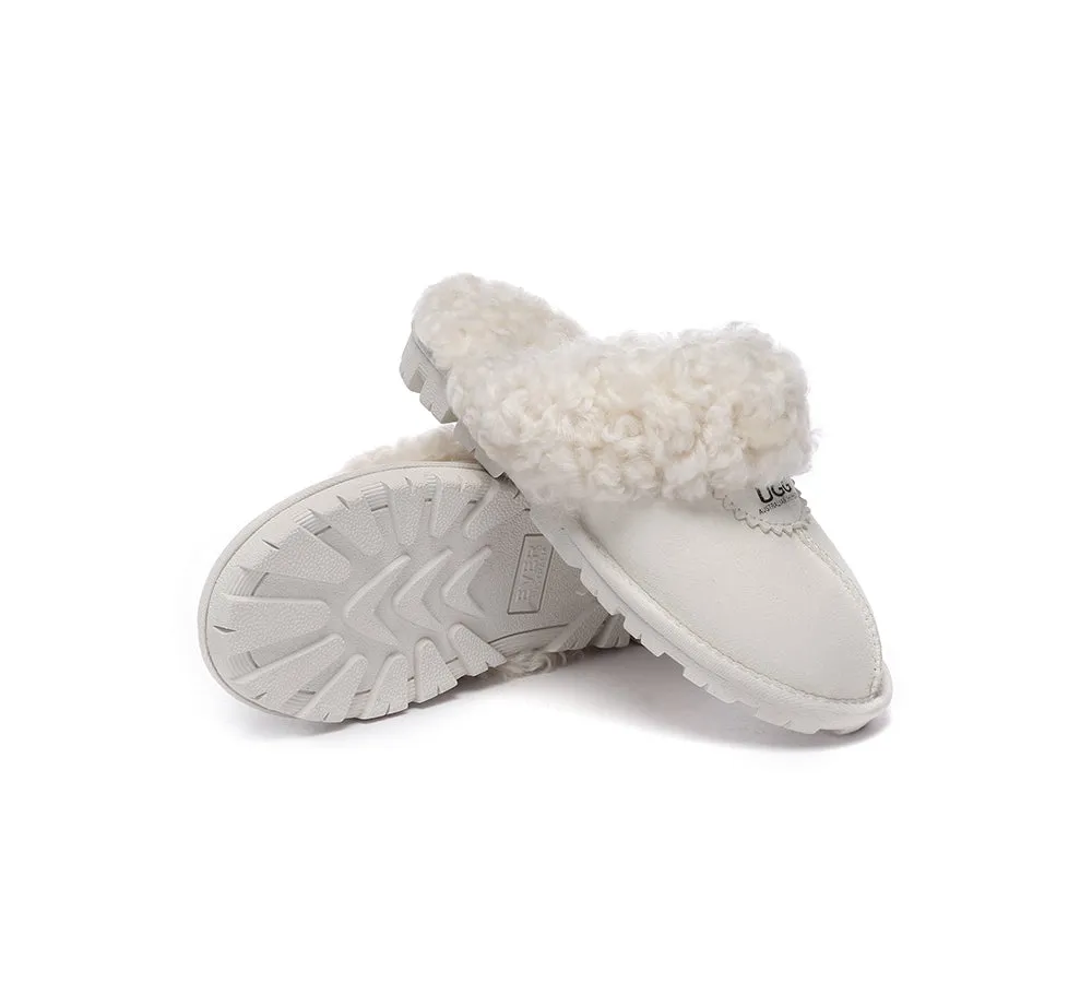 UGG Australian Shepherd Double Faced Sheepskin Slipper - Waffle Curly