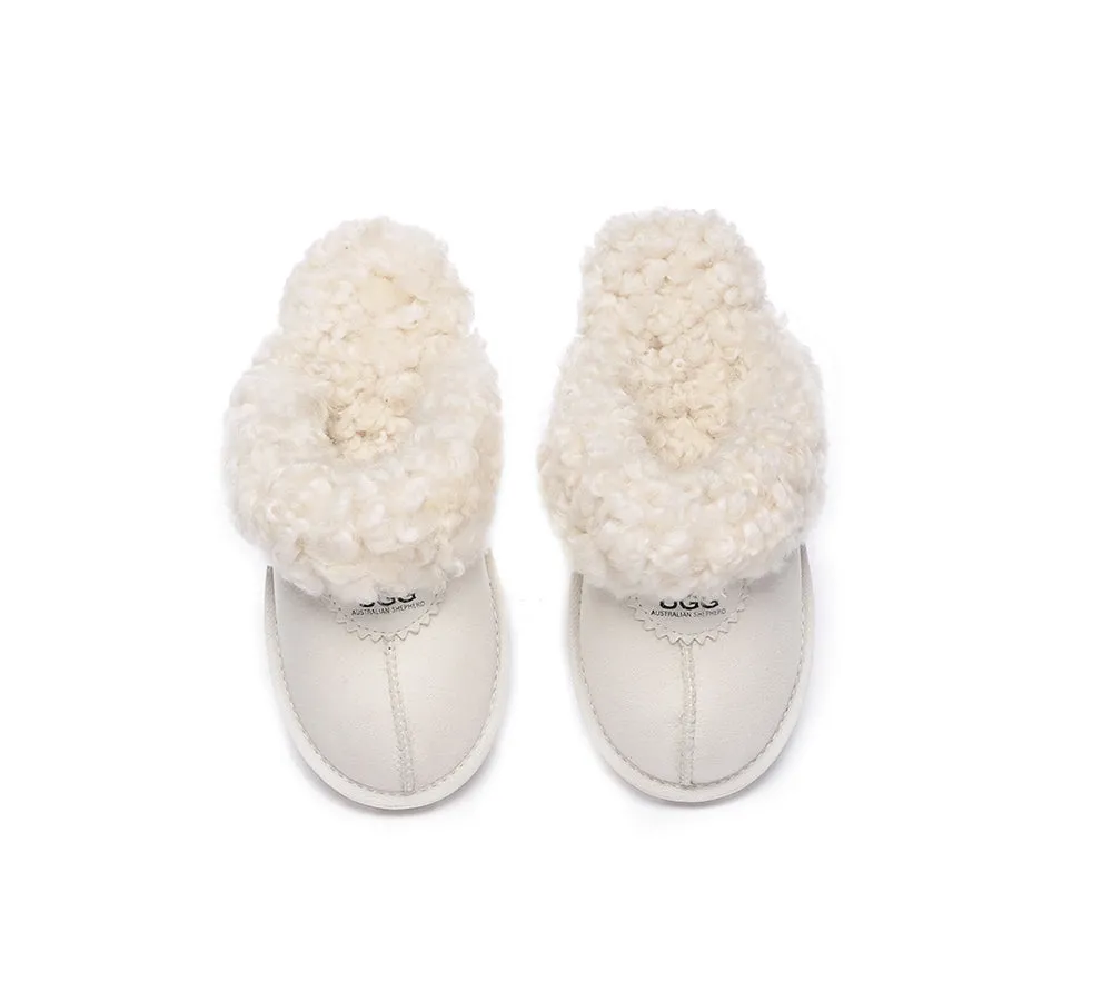 UGG Australian Shepherd Double Faced Sheepskin Slipper - Waffle Curly