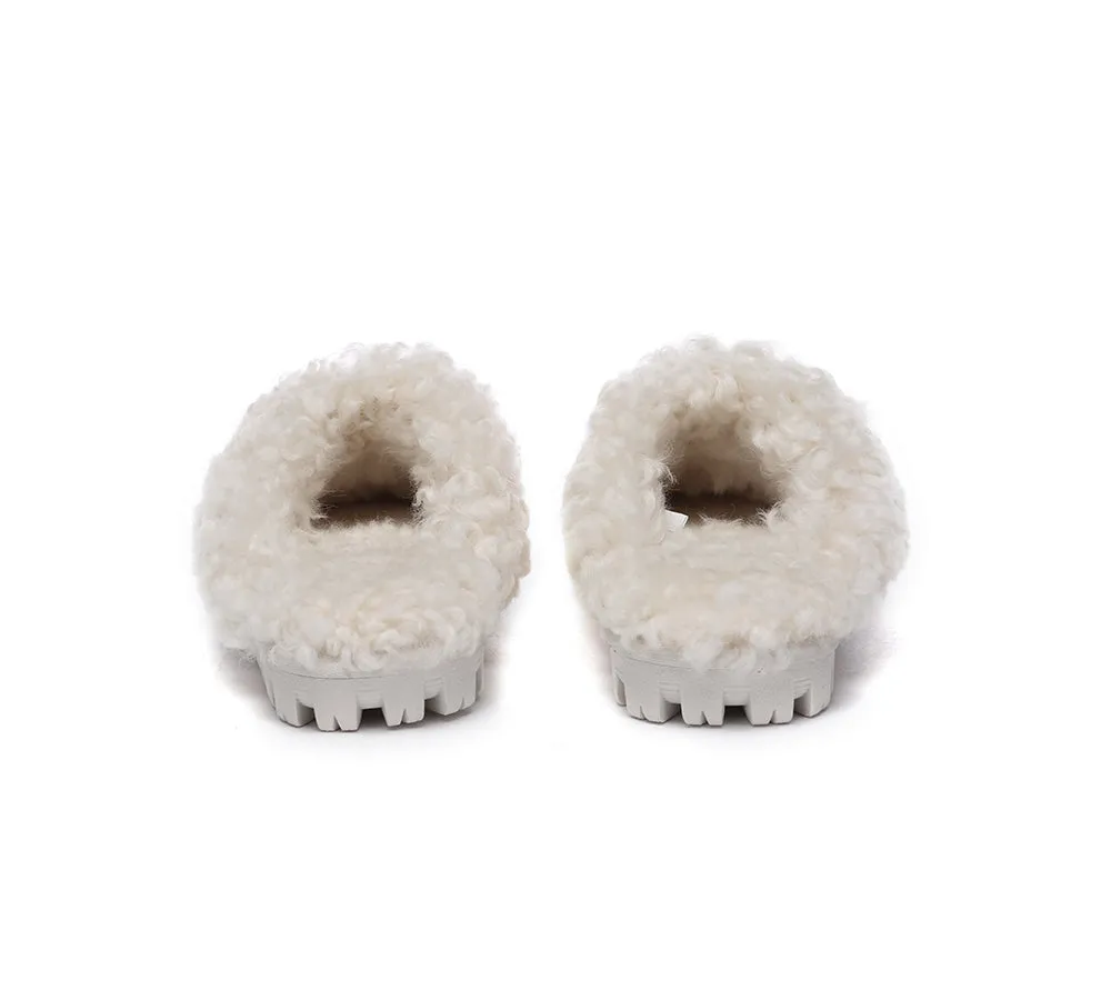 UGG Australian Shepherd Double Faced Sheepskin Slipper - Waffle Curly