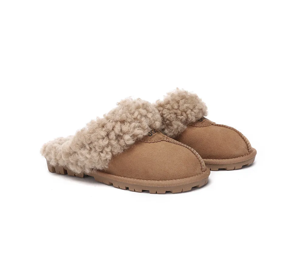 UGG Australian Shepherd Double Faced Sheepskin Slipper - Waffle Curly