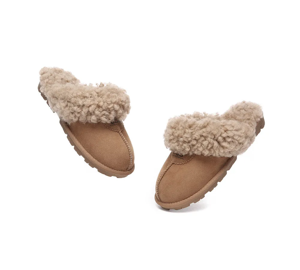 UGG Australian Shepherd Double Faced Sheepskin Slipper - Waffle Curly