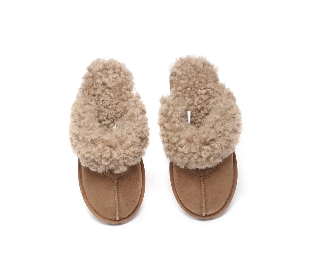 UGG Australian Shepherd Double Faced Sheepskin Slipper - Waffle Curly