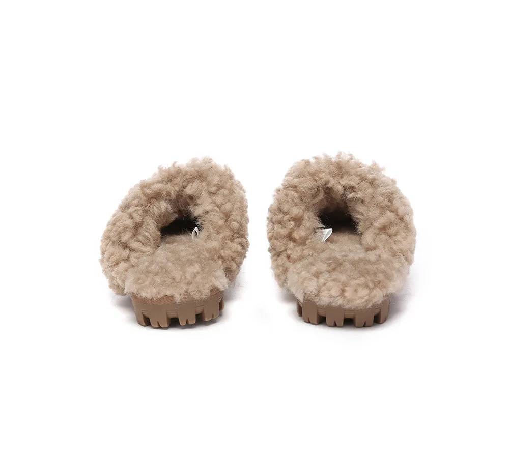 UGG Australian Shepherd Double Faced Sheepskin Slipper - Waffle Curly