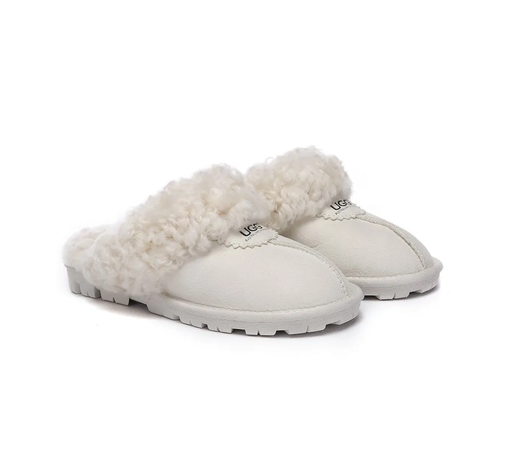 UGG Australian Shepherd Double Faced Sheepskin Slipper - Waffle Curly