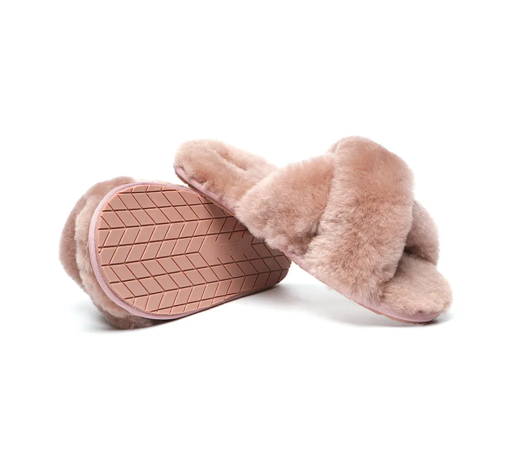 Ugg Australian Shepherd Fluffy Slides Limited Edition