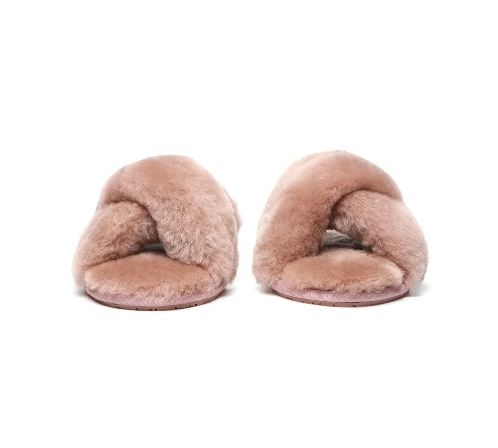 Ugg Australian Shepherd Fluffy Slides Limited Edition