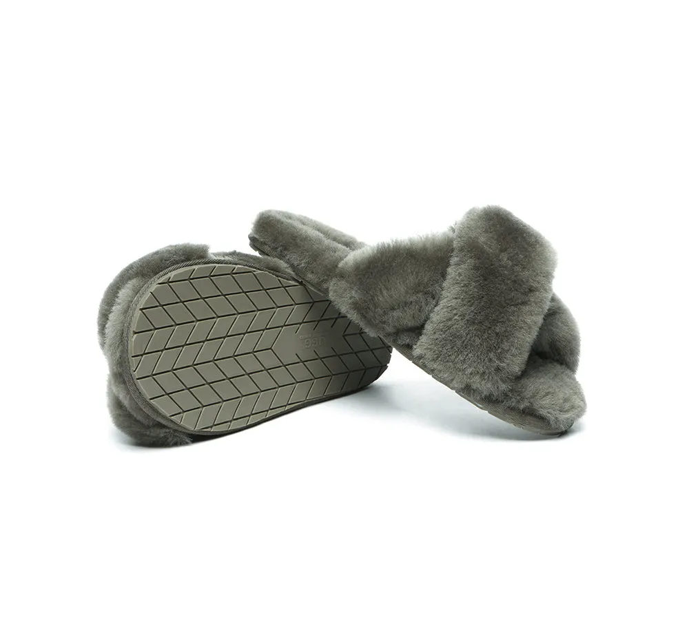 Ugg Australian Shepherd Fluffy Slides Limited Edition