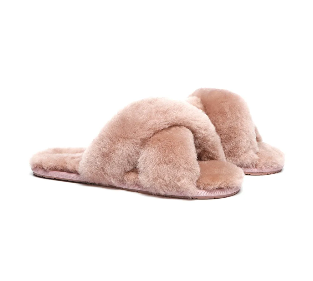 Ugg Australian Shepherd Fluffy Slides Limited Edition