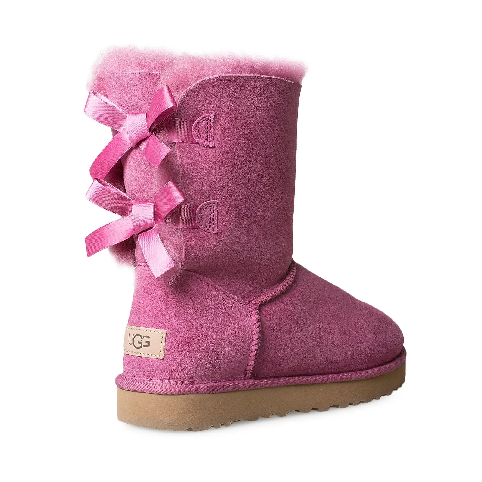 UGG Bailey Bow II Dusty Rose Boots - Women's