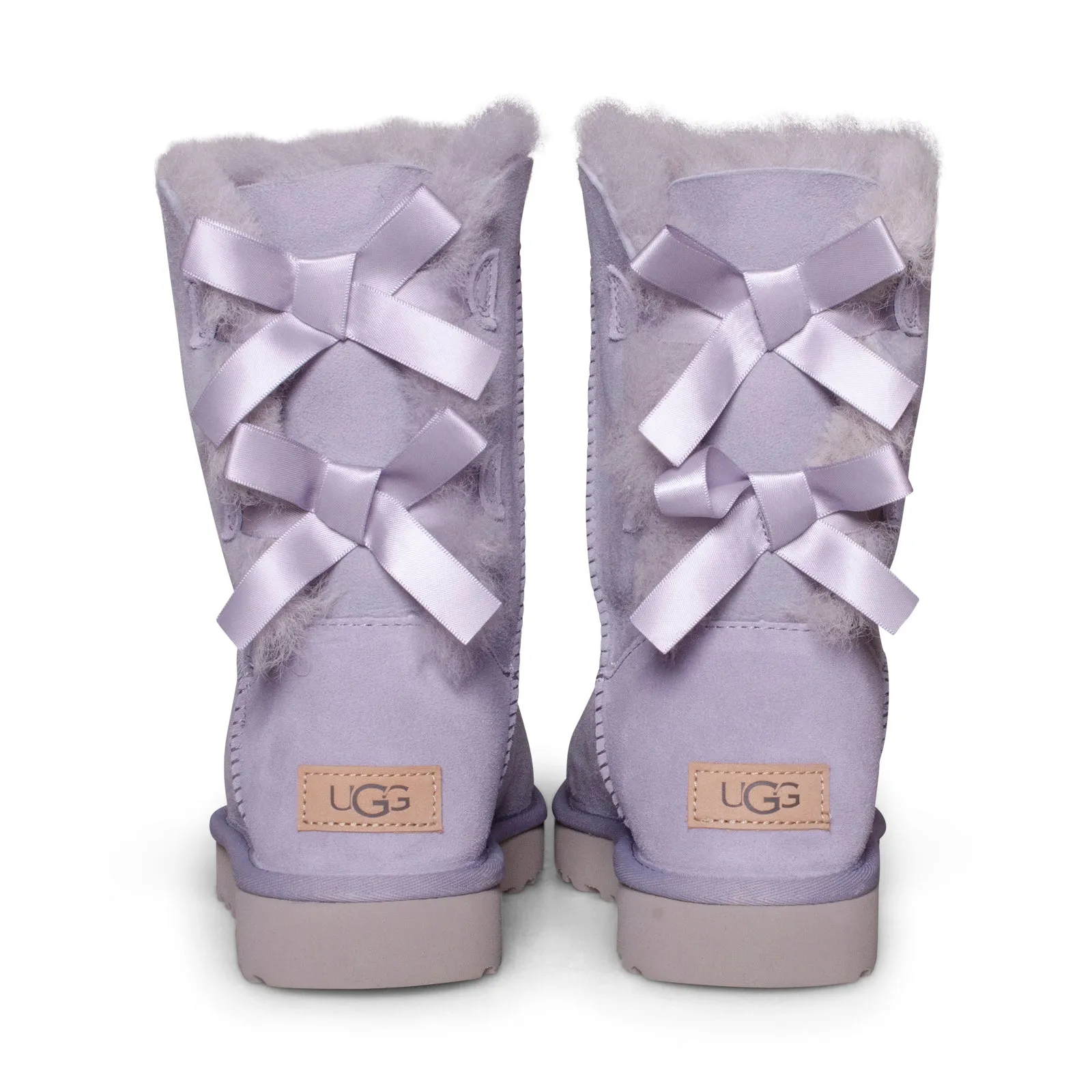 UGG Bailey Bow II Lilac Boots - Women's