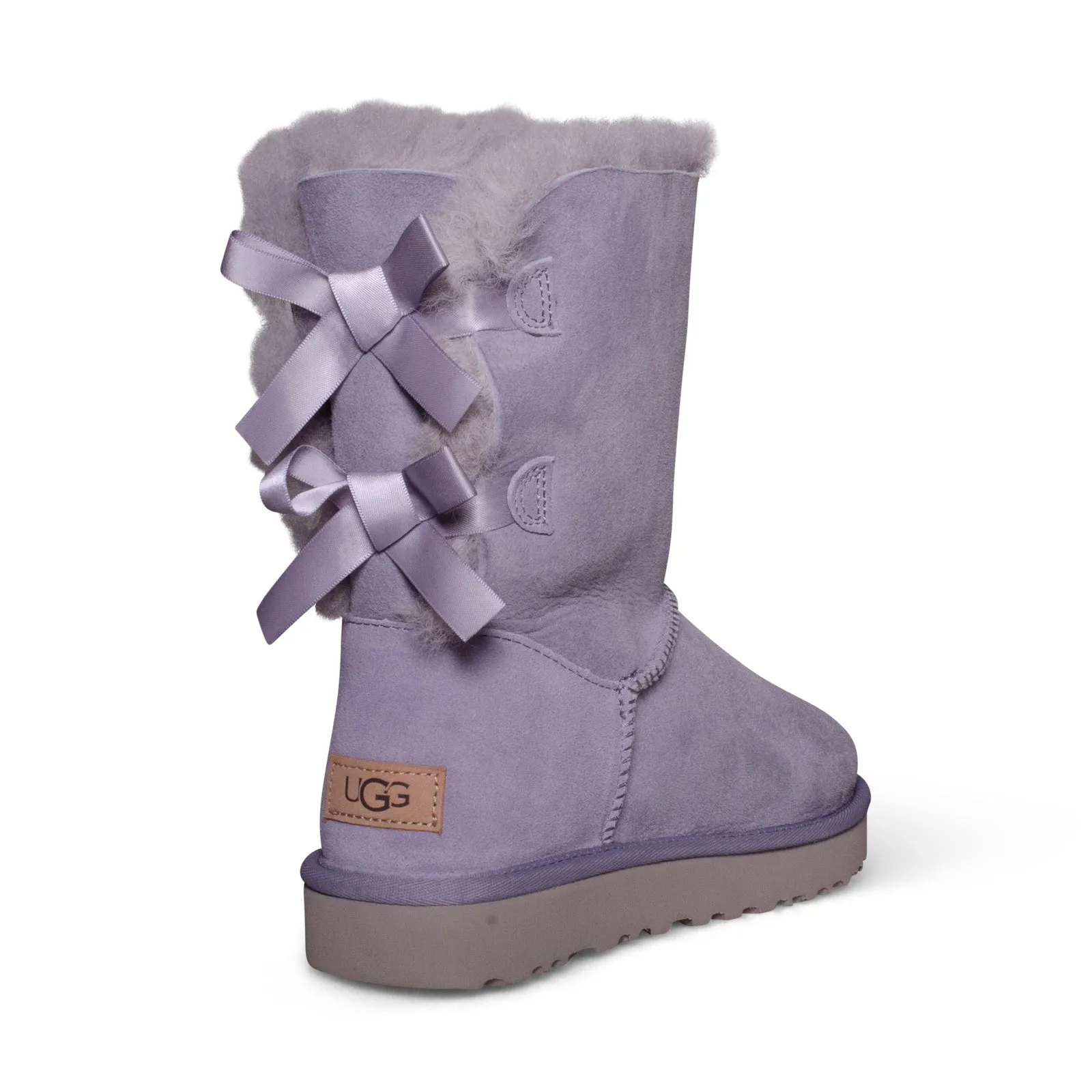 UGG Bailey Bow II Lilac Boots - Women's