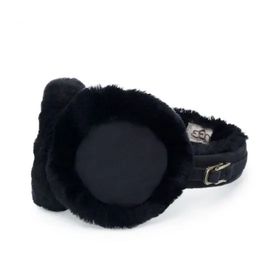 Ugg Classic Black Earmuff 