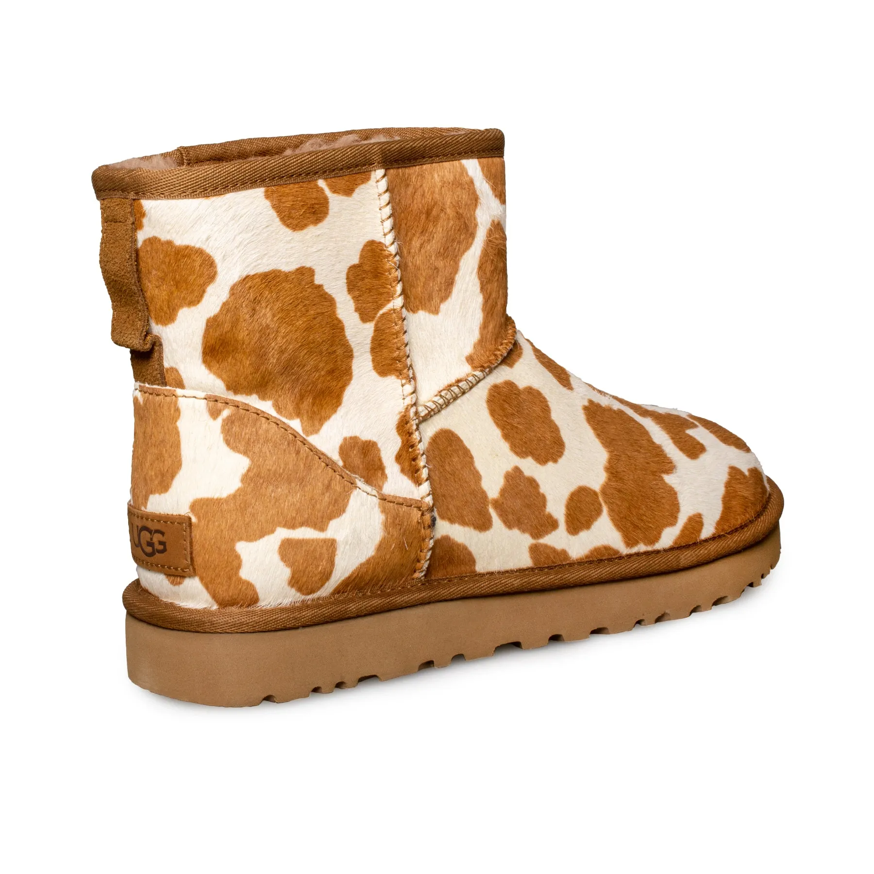 UGG Cow Print Boots - Women's