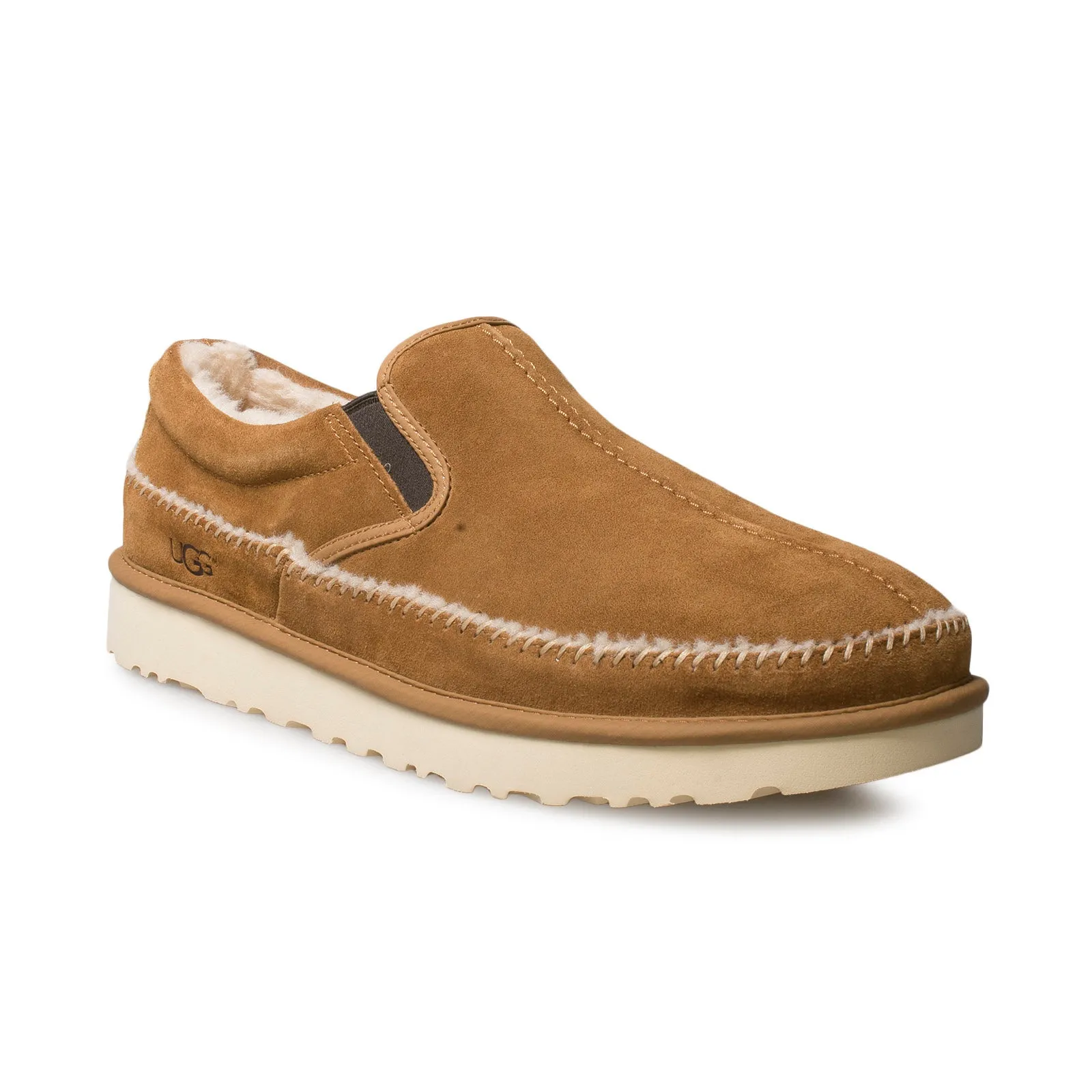 UGG Men's Neumel Chestnut Slip On Stitch Boots