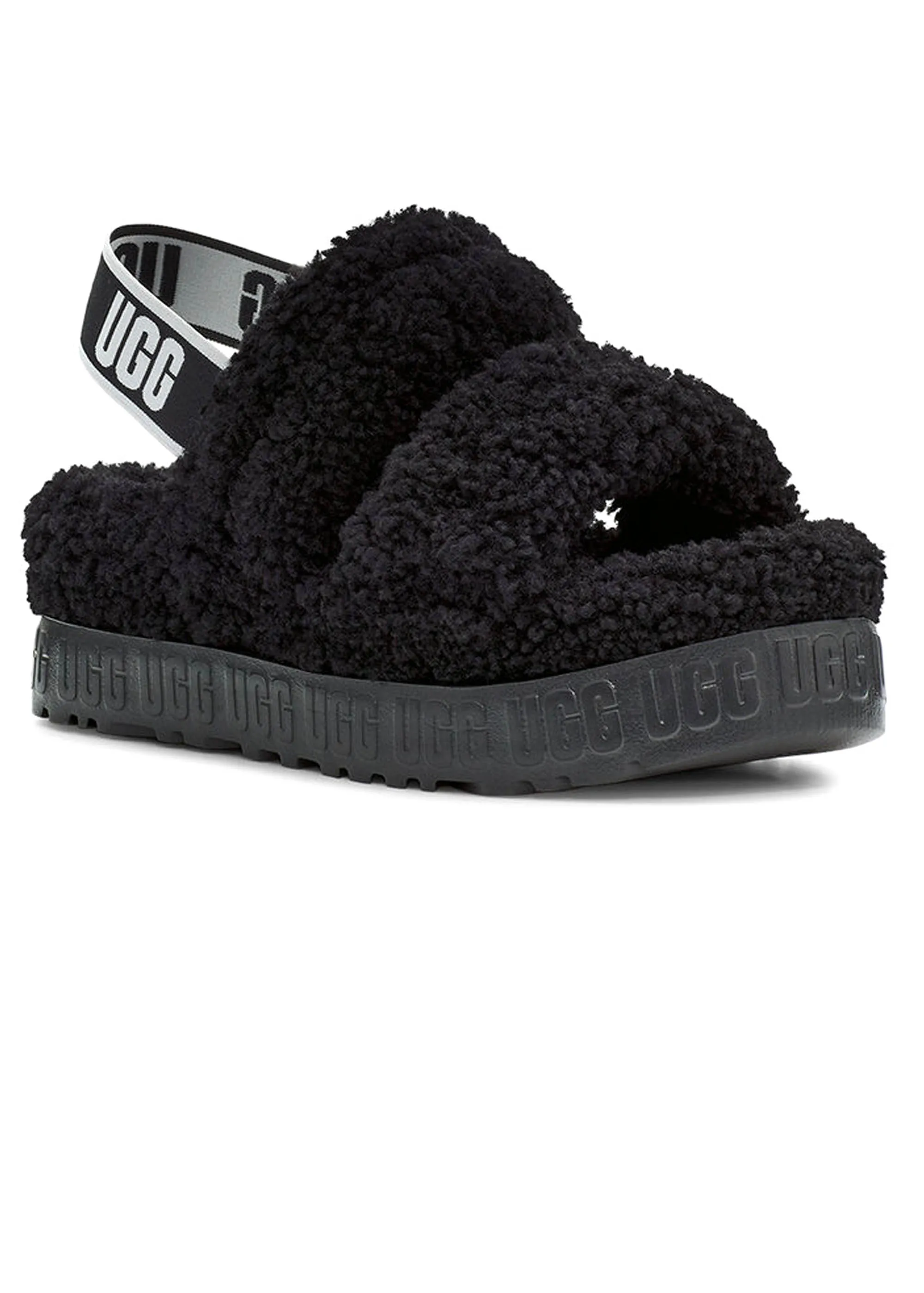 Ugg Oh Fluffita - Natural and Black