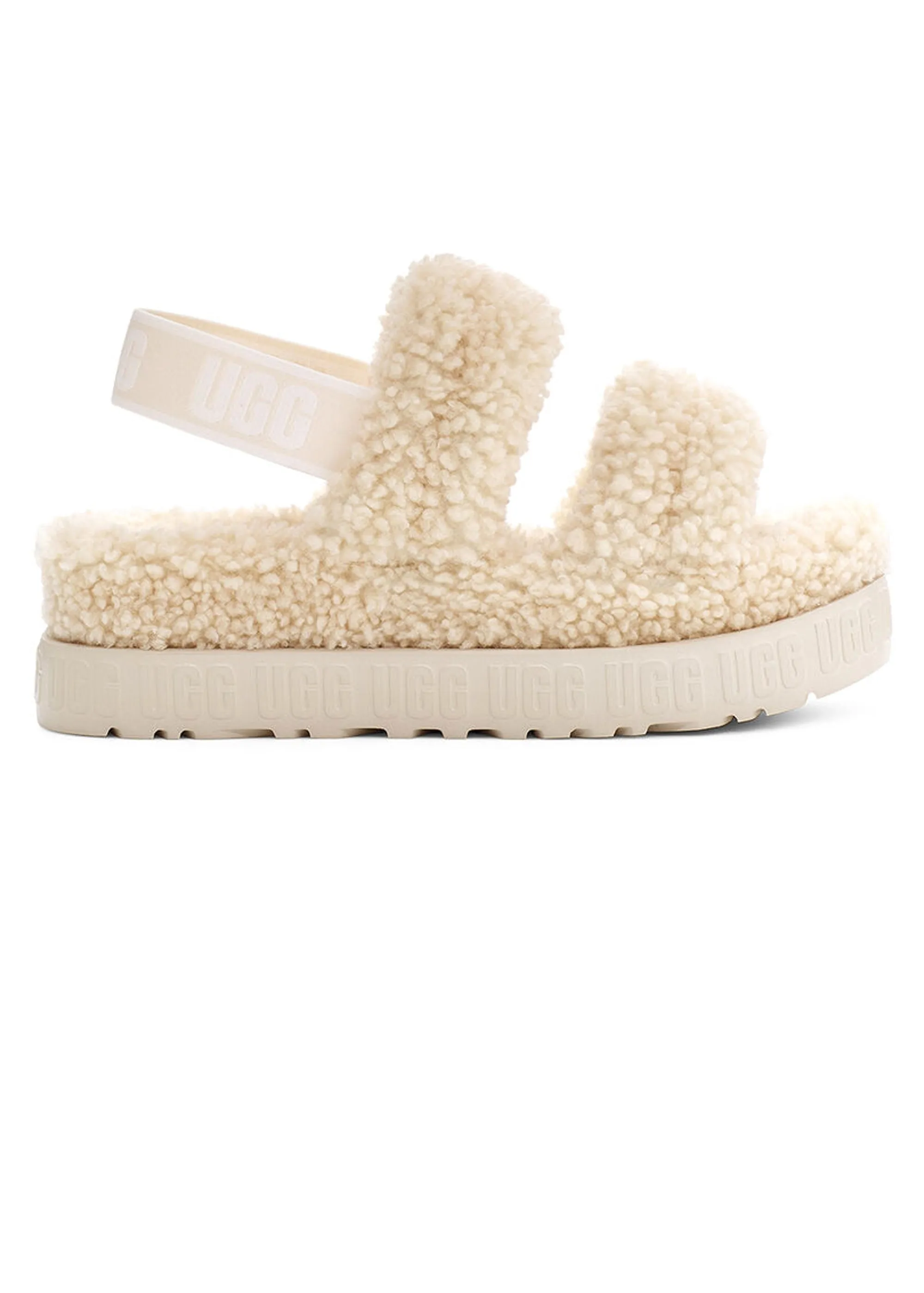 Ugg Oh Fluffita - Natural and Black