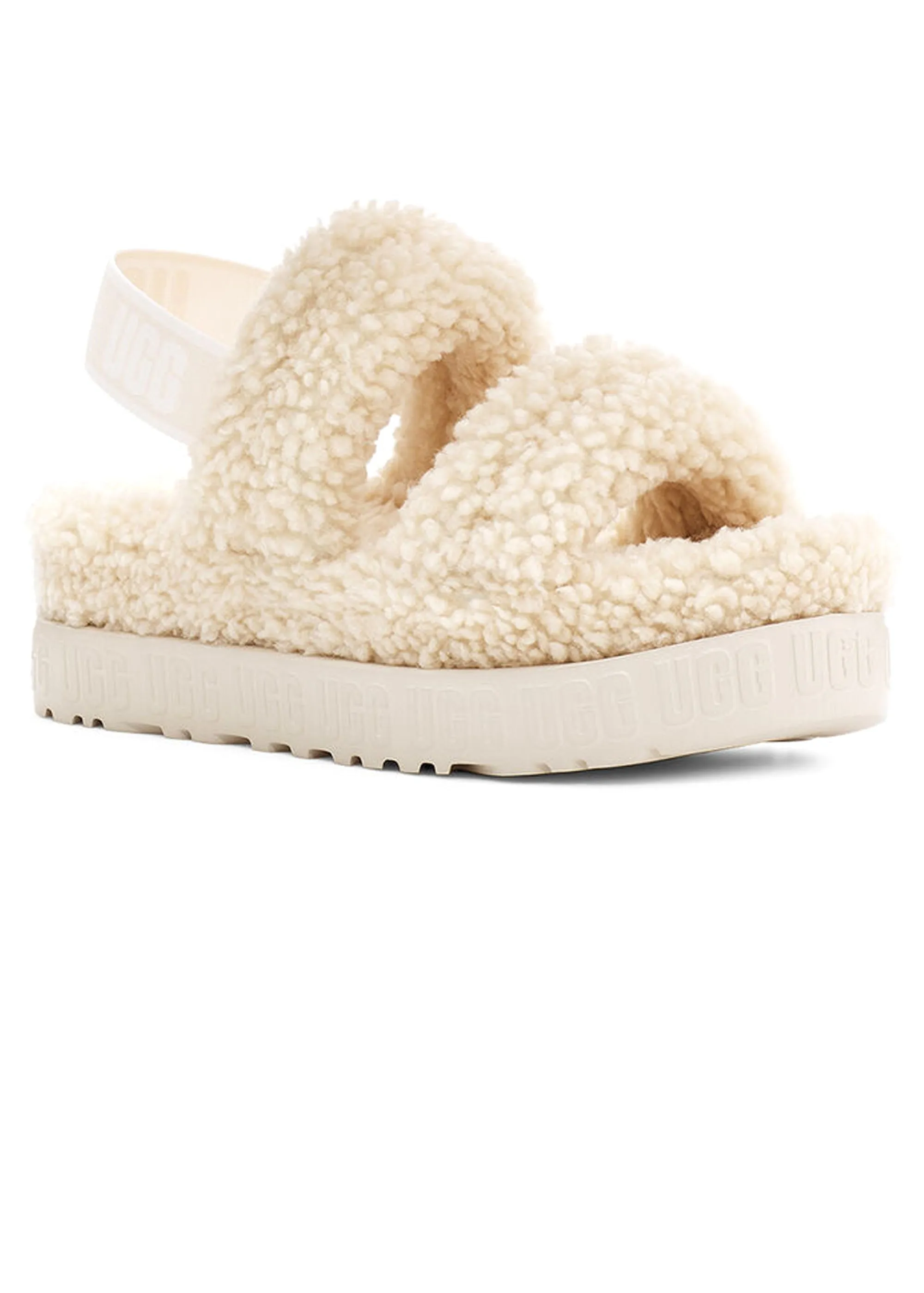 Ugg Oh Fluffita - Natural and Black