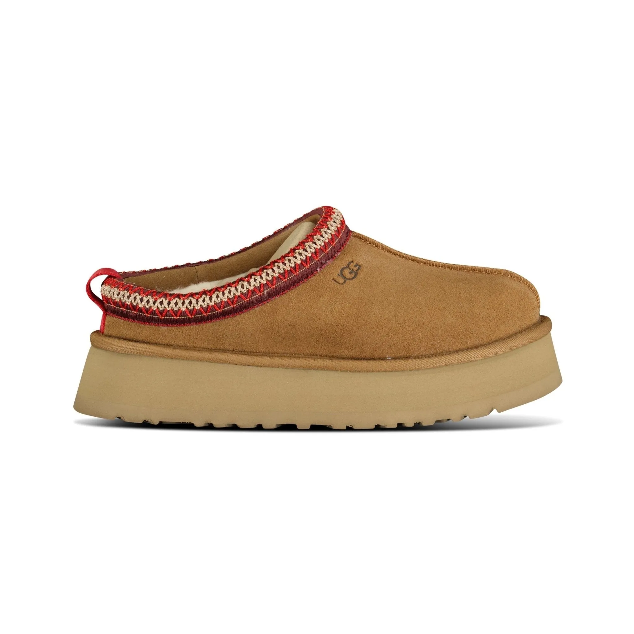 UGG TAZZ SLIPPERS, CHESNUT