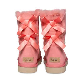 UGG Women's Pink Blossom Bailey Bow II Boots