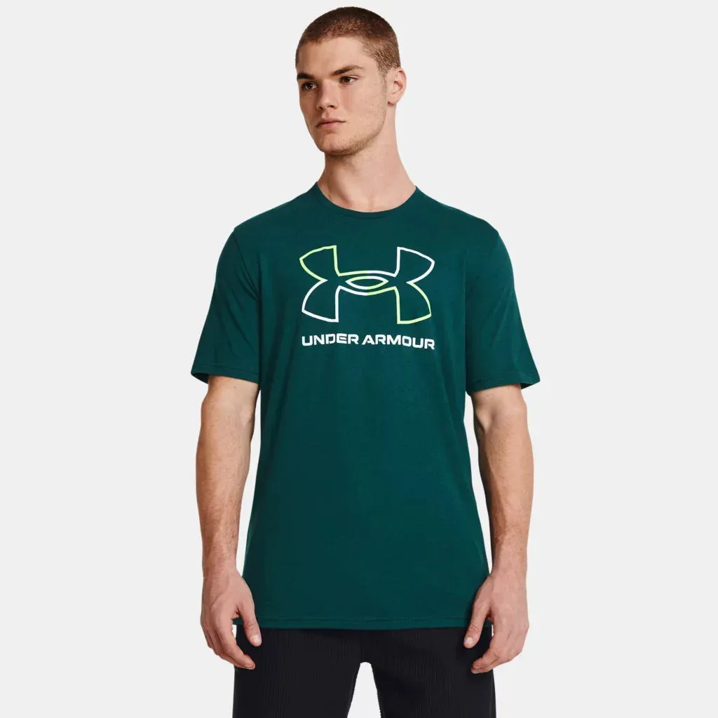 Under Armour 1382915 Gl Foundation Update Short Sleeve T-Shirt in Teal.