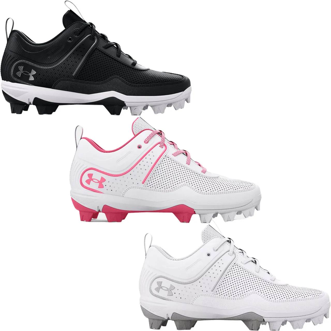 Under Armour Glyde RM Jr. Youth Fastpitch Softball Cleats Molded 3024331